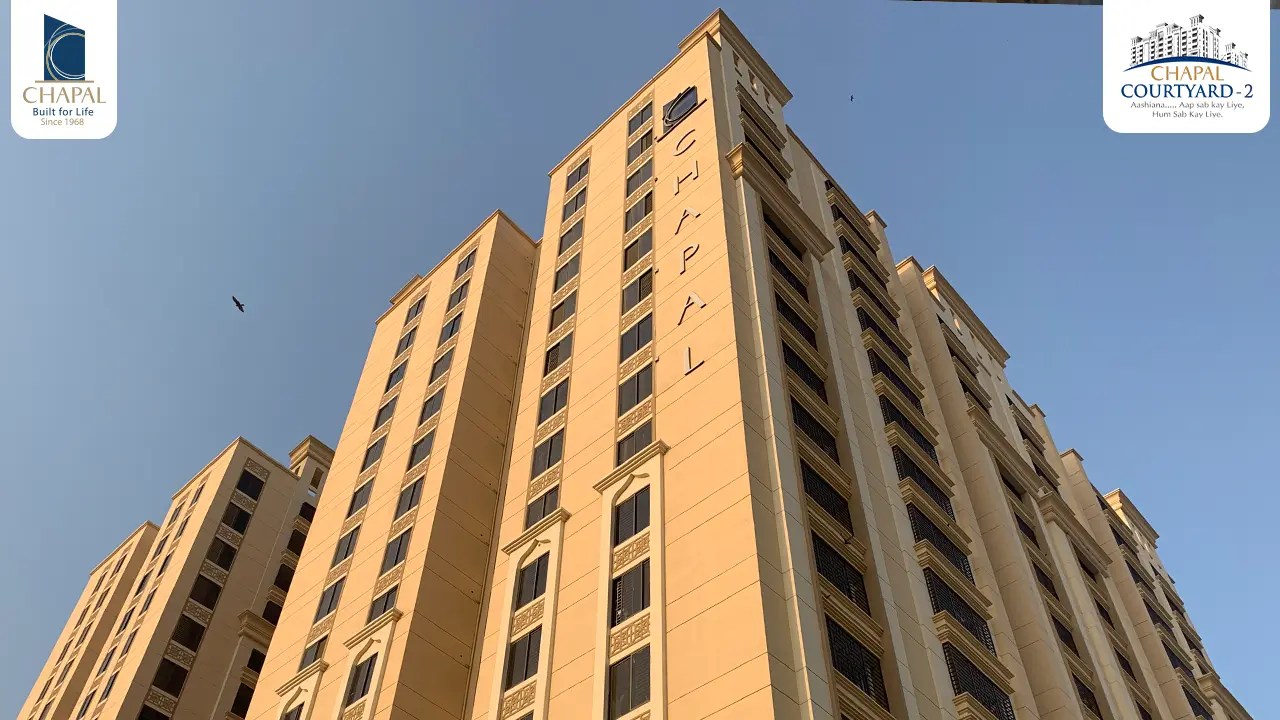 Chapal Courtyard 2 Apartments for Sale in Scheme 33, Karachi